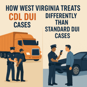 How West Virginia Treats CDL DUI Cases Differently Than Standard DUI