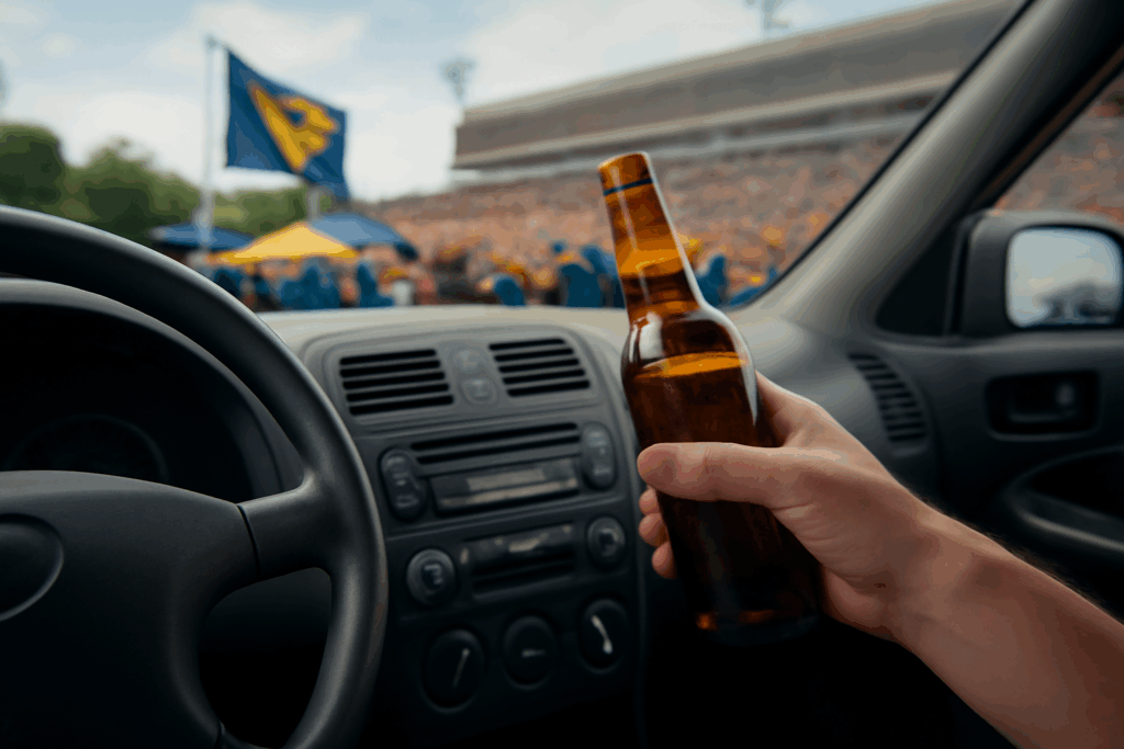 Tailgate to Traffic Stop: Open Container vs. DUI on WVU Game Days in Morgantown
